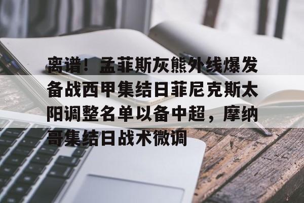 九游体育app-离谱！孟菲斯灰熊外线爆发备战西甲集结日菲尼克斯太阳调整名单以备中超，摩纳哥集结日战术微调的简单介绍